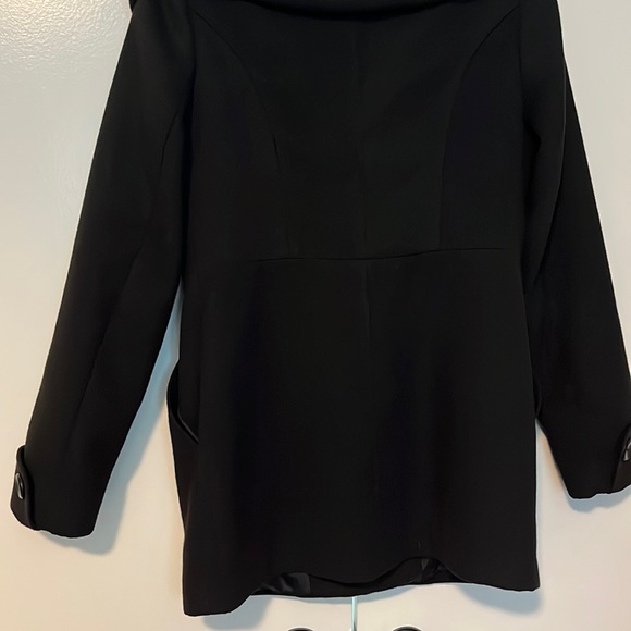 New York and Company Size Small Black Coat - Picture 10 of 13